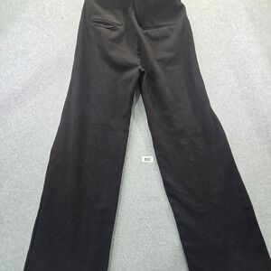 Daisy Fuentes Womens Black Wide Leg Dress Pants Trousers Size 4 Office Career